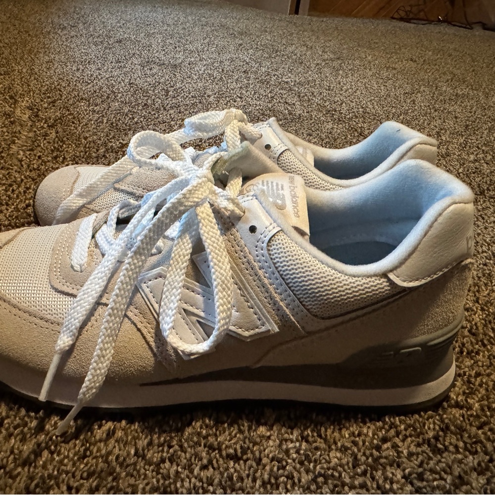 New Balance Women's White Sneakers